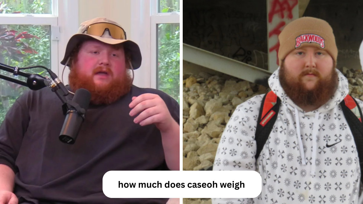 how much does caseoh weigh