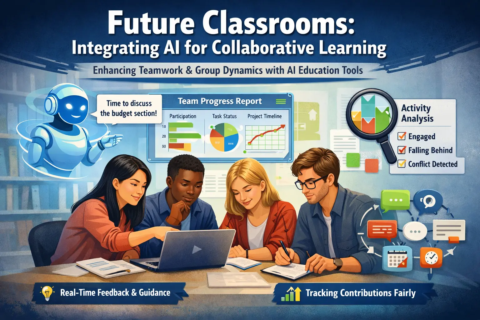 Future Classrooms: Integrating AI for Collaborative Learning