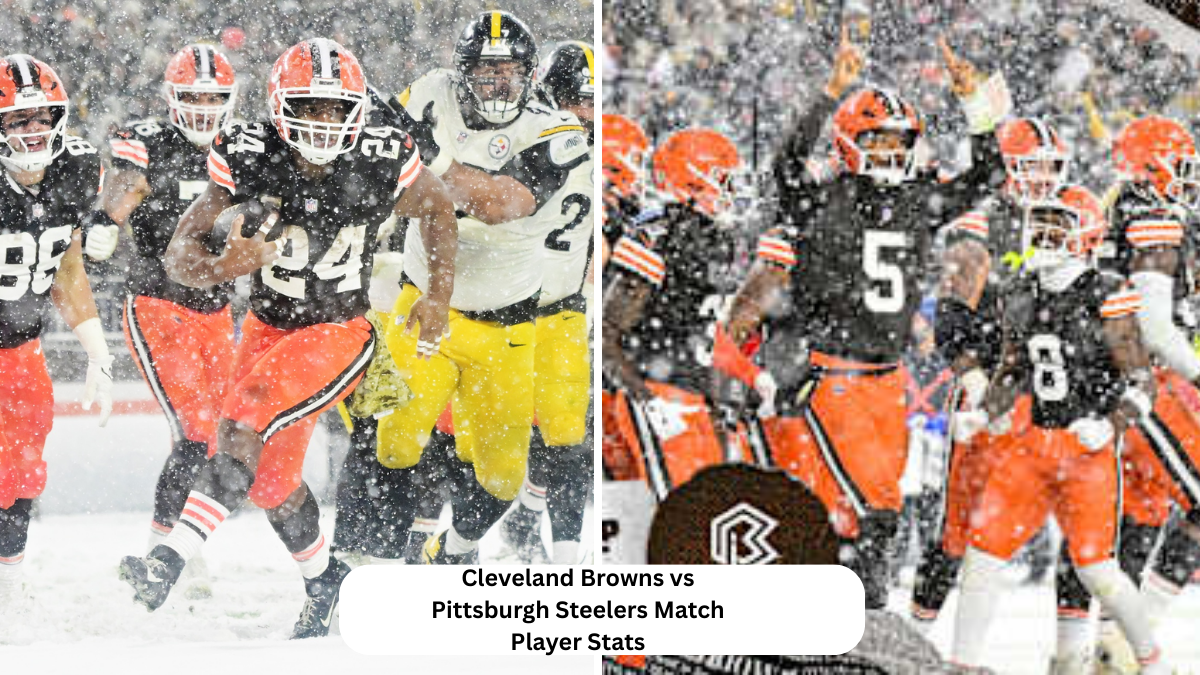 cleveland browns vs pittsburgh steelers match player stats