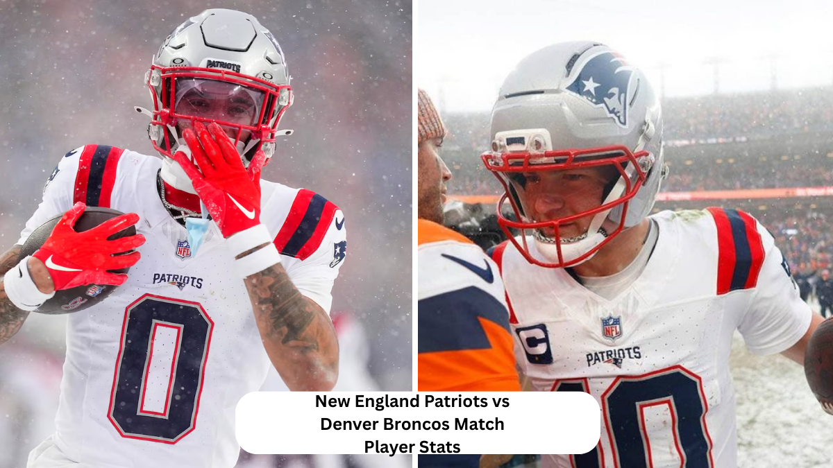 new england patriots vs denver broncos match player stats
