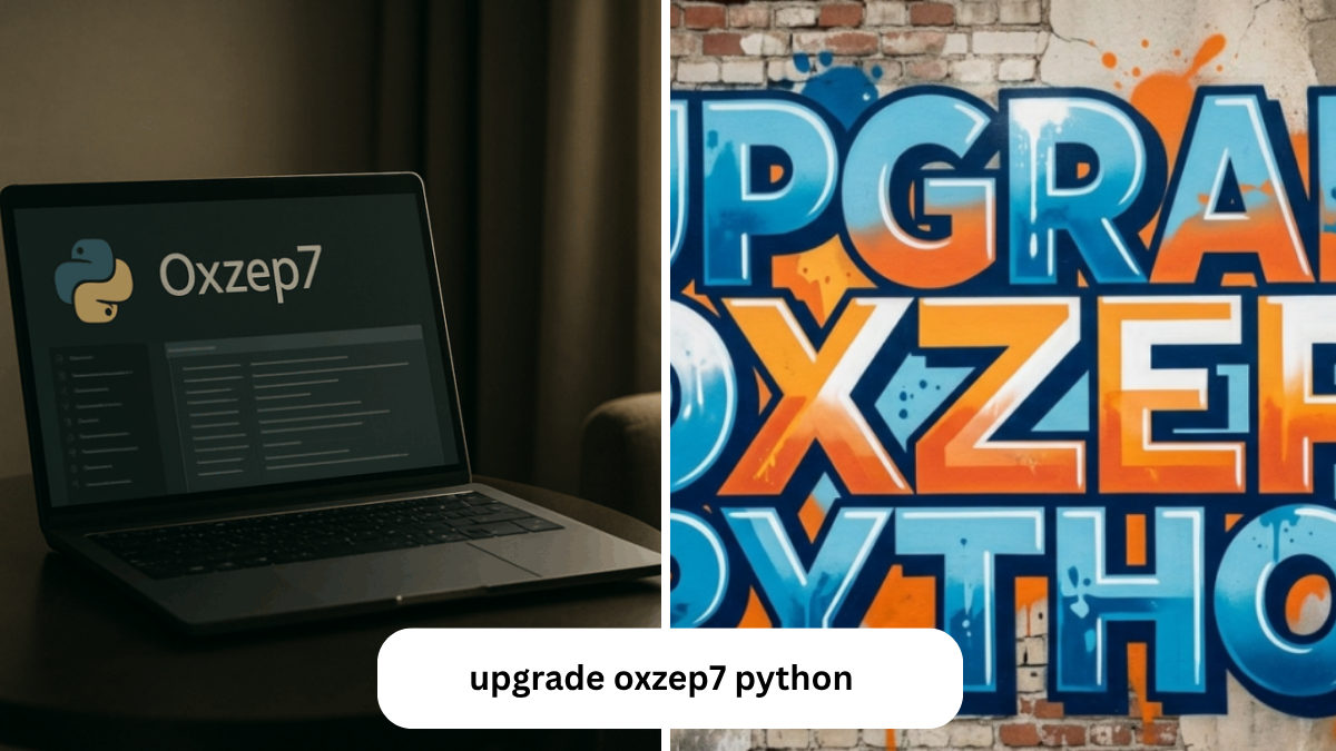 upgrade oxzep7 python