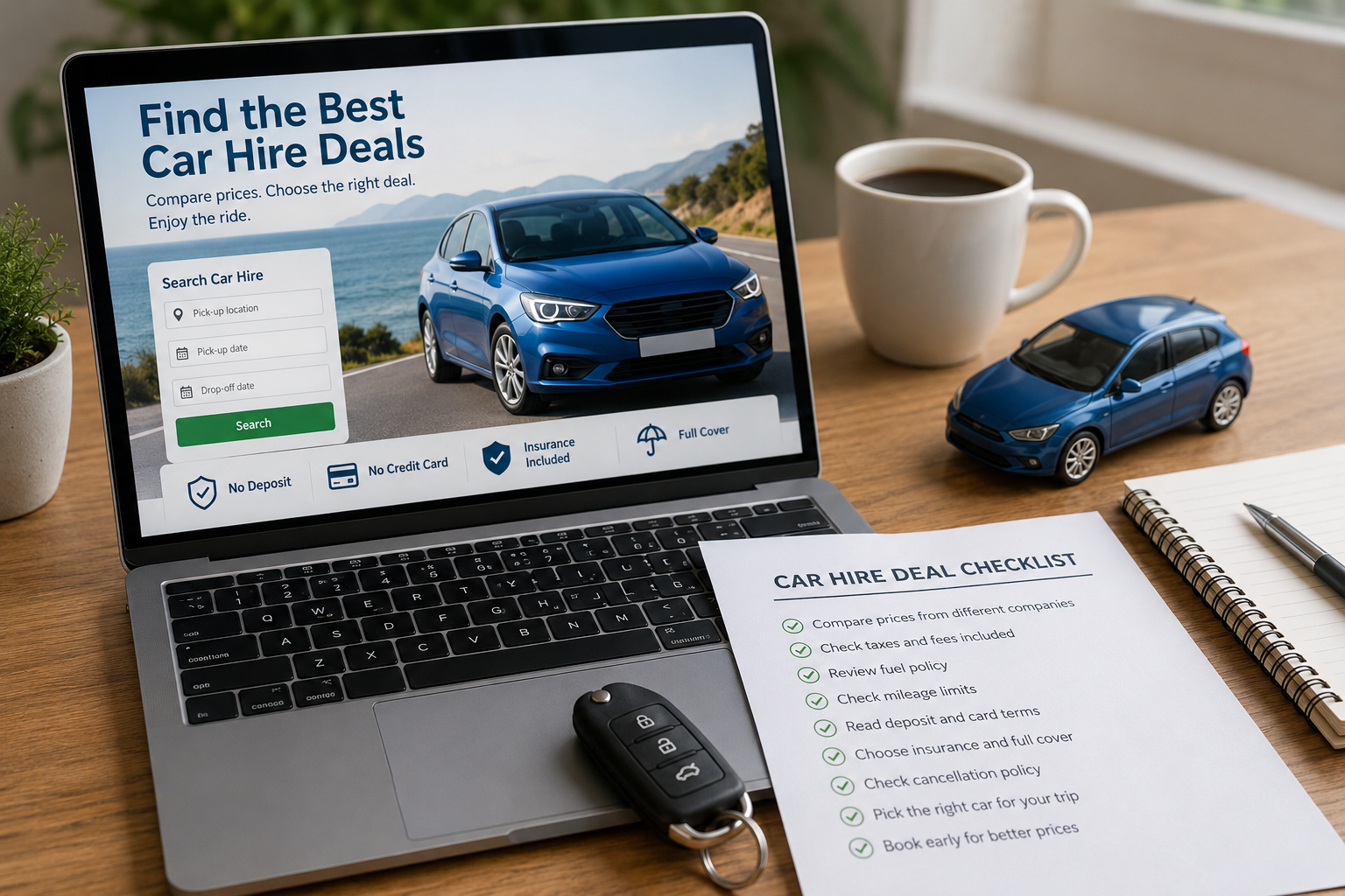 Top car hire offers